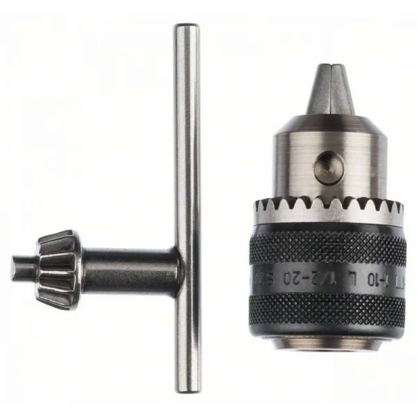Кулачковый патрон до 10 мм 1-10 мм, 1/2' - 20 Bosch 1608571054