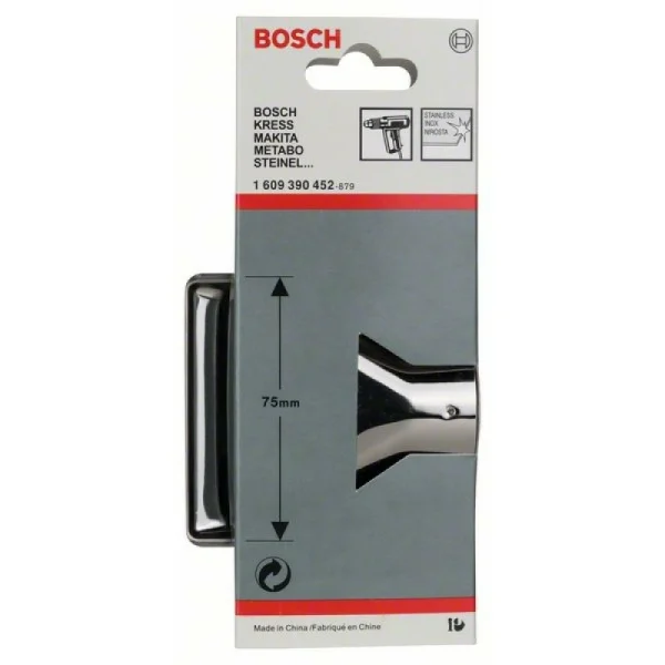 Стеклозащитное сопло 75 мм, 33,5 мм Bosch 1609390452 — изображение 2