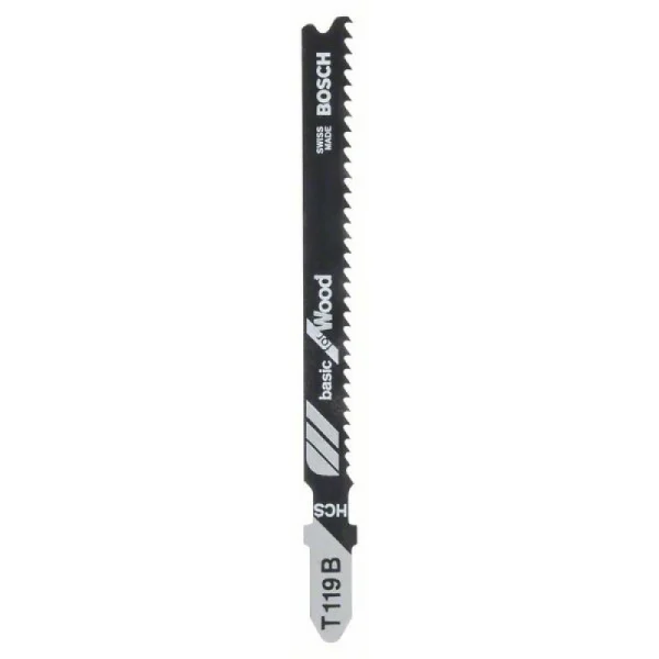 Пильное полотно T 119 B Basic for Wood Bosch 2608630037