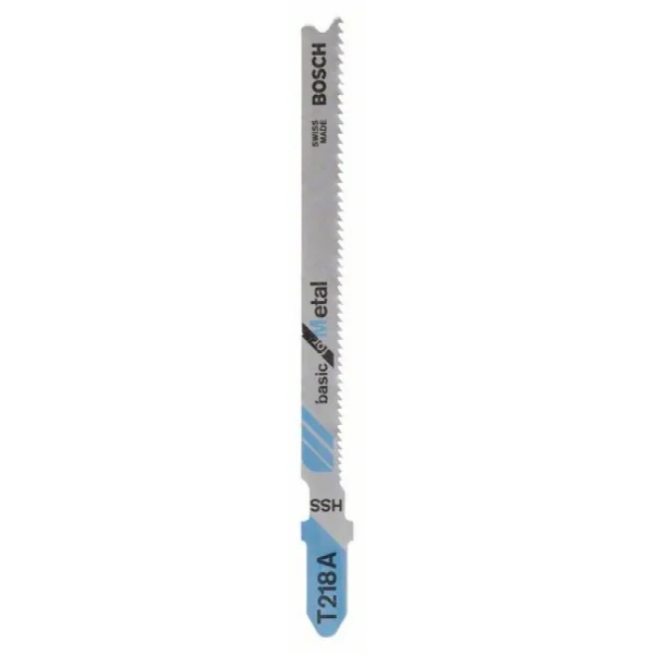 Пильное полотно T 218 A Basic for Metal Bosch 2608631032