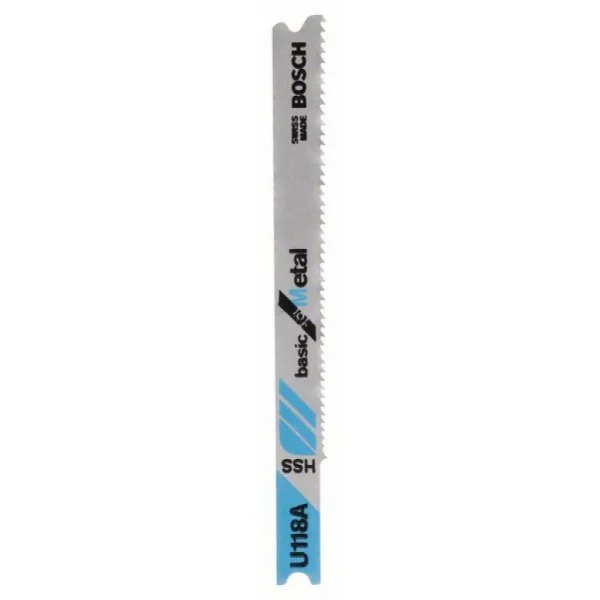Пильное полотно U 118 A Basic for Metal Bosch 2608631511