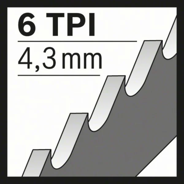 Пильное полотно S 644 D Top for Wood Bosch 2608650614 — изображение 3