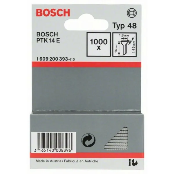 Гвозди тип 48 1,8x1,45x14 мм Bosch 1609200393 — изображение 2