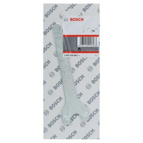 Рожковый ключ под два отверстия, прямой - Bosch 1607950043 — изображение 2
