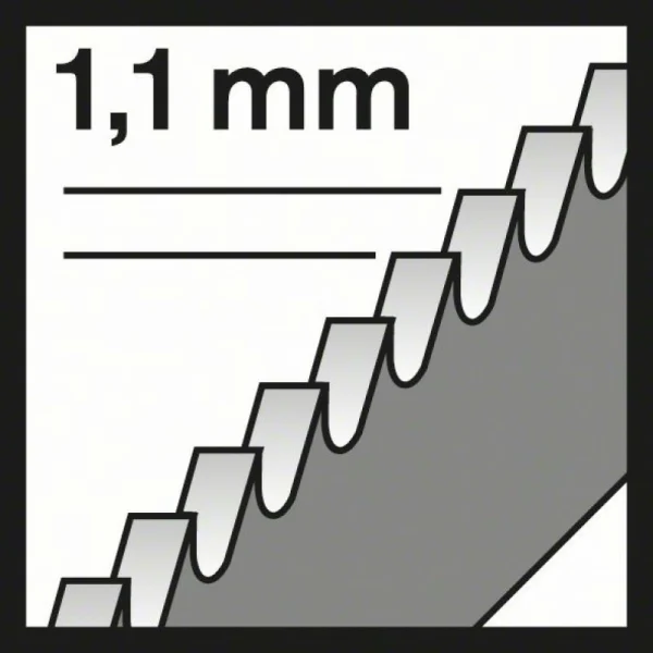 Пильное полотно T 118 AHM Special for Inox Bosch 2608630663 — изображение 3