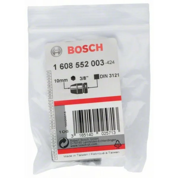 Торцевая головка 10 мм, 3/8 Bosch 1608552003 — изображение 2