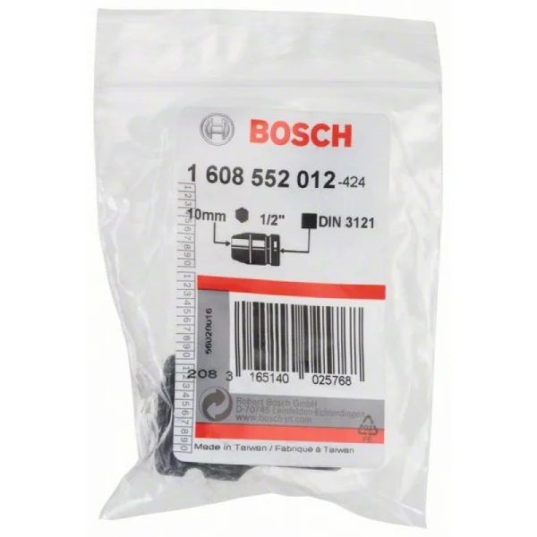 Торцевая головка 10 мм, 1/2 Bosch 1608552012 — изображение 2