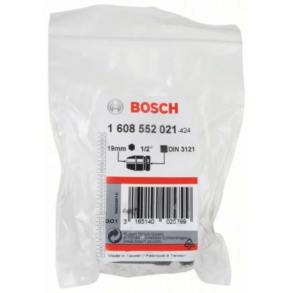 Торцевая головка 19 мм, 1/2 Bosch 1608552021 — изображение 2