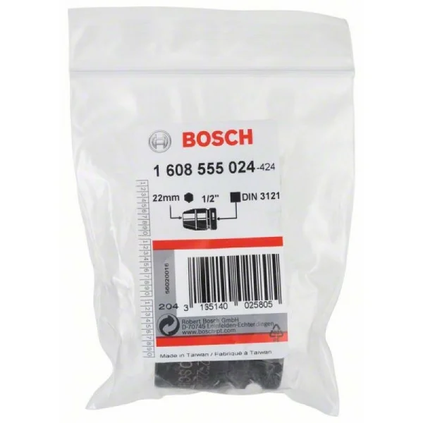 Торцевая головка 22 мм, 1/2 Bosch 1608555024 — изображение 2