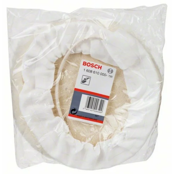 Шерстяной колпак 180 мм Bosch 1608610000 — изображение 2