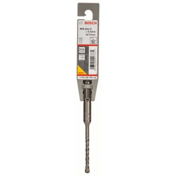 Бур SDS-plus-5 5,5x50x115 мм Bosch 1618596165 — изображение 2