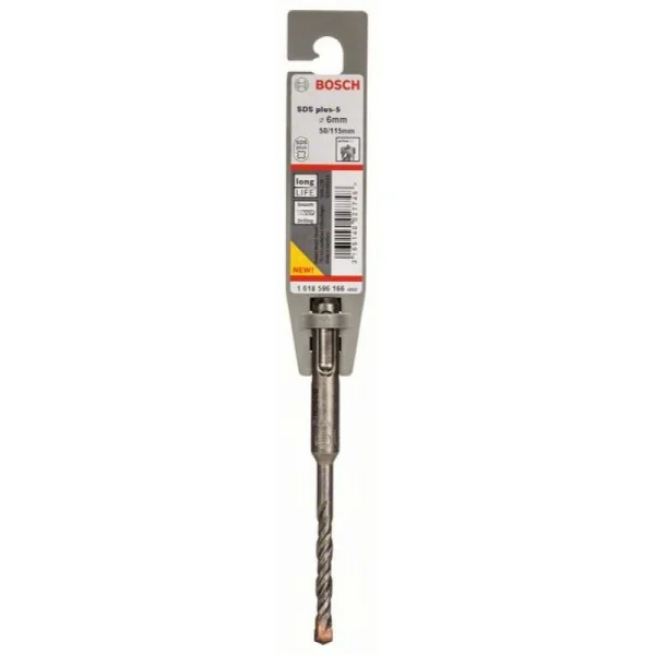 Бур SDS-plus-5 6x50x115 мм Bosch 1618596166 — изображение 2