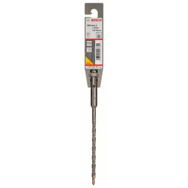 Бур SDS-plus-5 6x100x165 мм Bosch 1618596167 — изображение 2