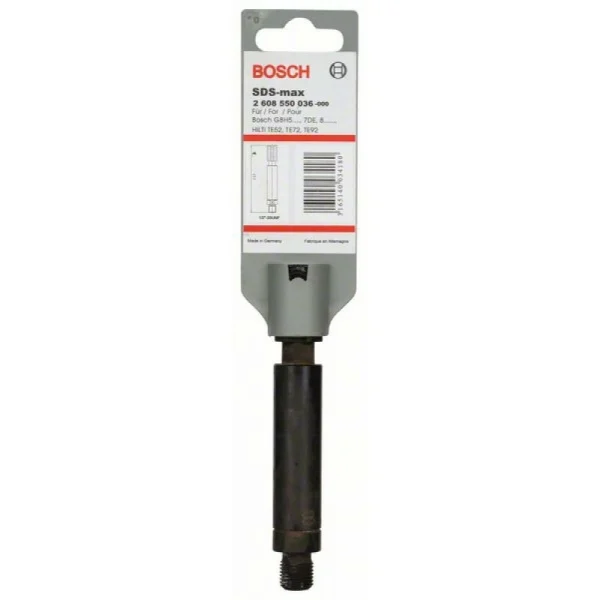 Хвостовик SDS-max для сверлильного патрона 1/2'-20 UNF Bosch 2608550036 — изображение 2