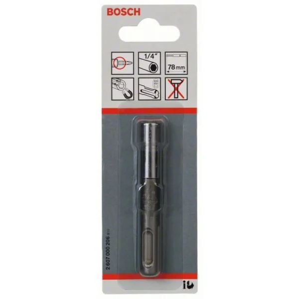 Универсальный держатель 1/4', 78 мм, 11 мм Bosch 2607000206 — изображение 2