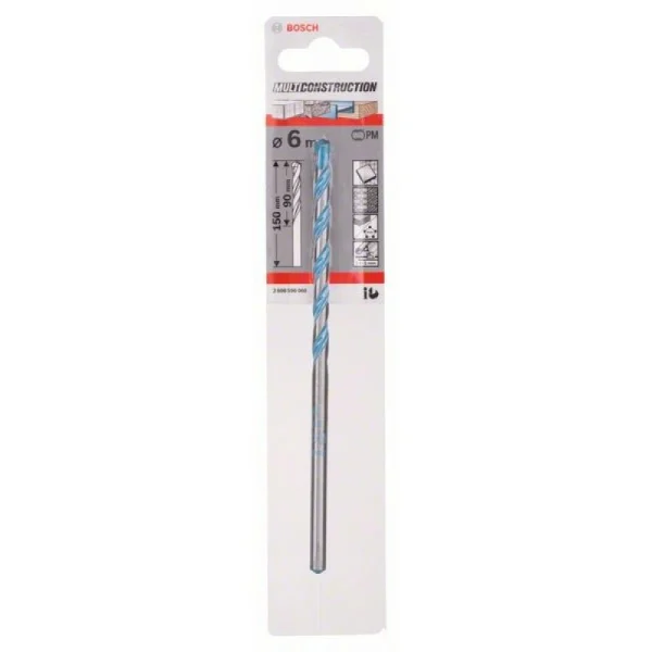 Универсальное сверло CYL-9 Multi Construction 6x90x150 мм, d 5,5 мм Bosch 2608596060 — изображение 2
