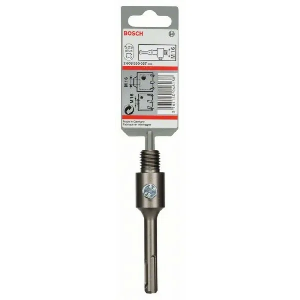 Хвостовик SDS-plus для полых сверлильных коронок M 16 105 мм Bosch 2608550057 — изображение 2