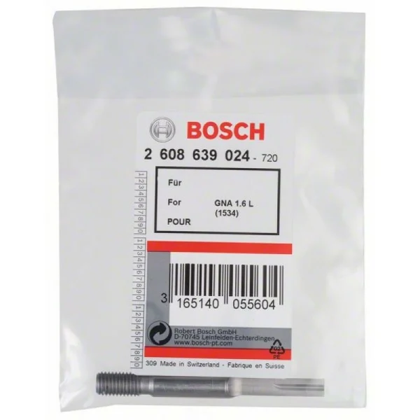 Универсальный пуансон GNA 1,6 L Bosch 2608639024 — изображение 2