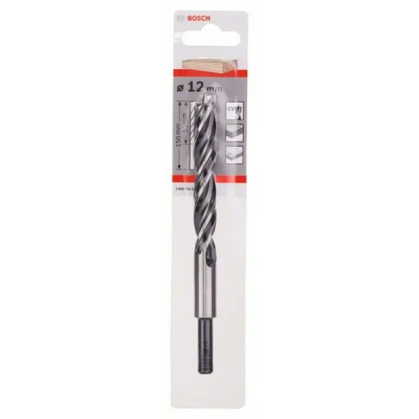 Спиральное сверло по древесине Standard 12x96x151 мм, d 10 мм Bosch 2608596309 — изображение 2