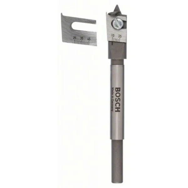 Регулируемое Плоскофрезерное сверло, шестигранник, 15 - 45 мм, 120 мм Bosch 2608596333