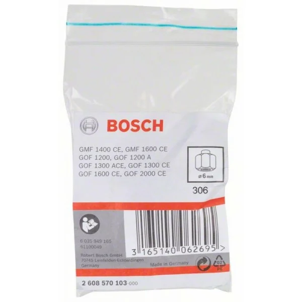 Цанговый патрон 6 мм, 24 мм Bosch 2608570103 — изображение 2