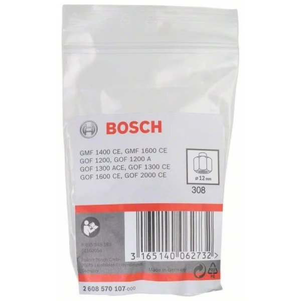 Цанговый патрон 12 мм, 24 мм Bosch 2608570107 — изображение 2