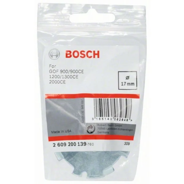 Копировальная втулка 17 мм Bosch 2609200139 — изображение 2