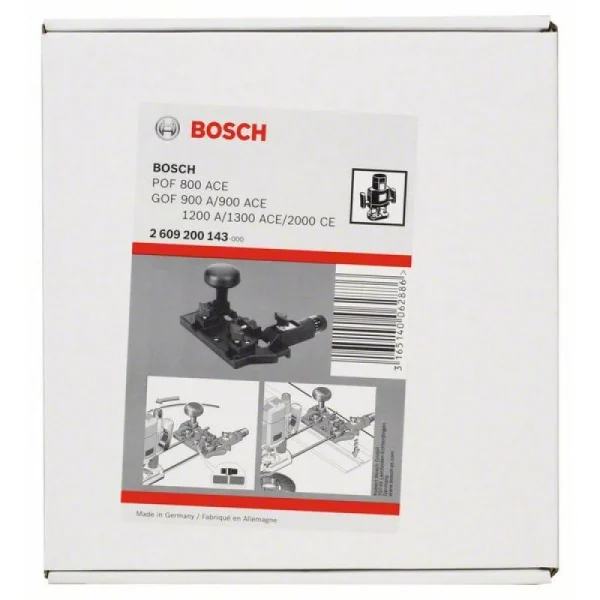 Фрезерный циркуль и комплект переходников направляющей шины Bosch 2609200143 — изображение 2