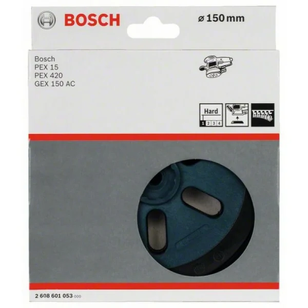 Тарельчатый шлифкруг твёрдый 150 мм Bosch 2608601053 — изображение 2