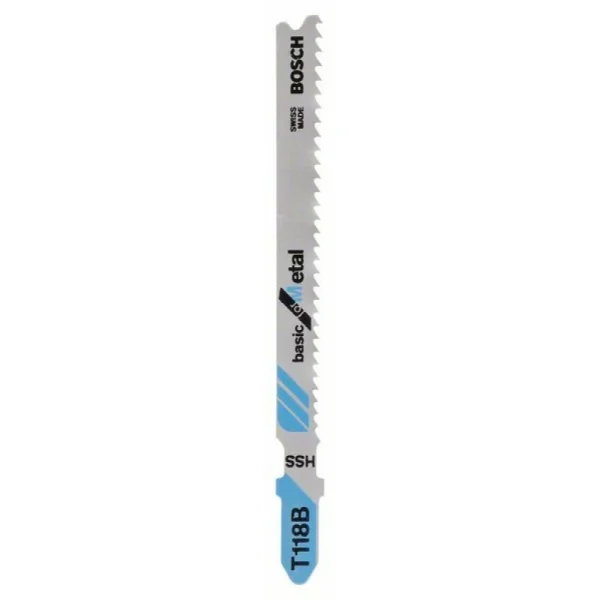 Пильное полотно T 118 B Basic for Metal Bosch 2608631965
