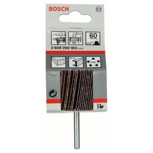 Шлифовальная ламель 6 мм, 60, 60 мм, 40 мм Bosch 2609200183 — изображение 2