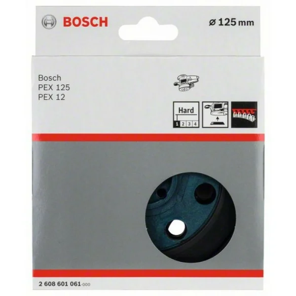 Тарельчатый шлифкруг твёрдый 125 мм Bosch 2608601061 — изображение 2