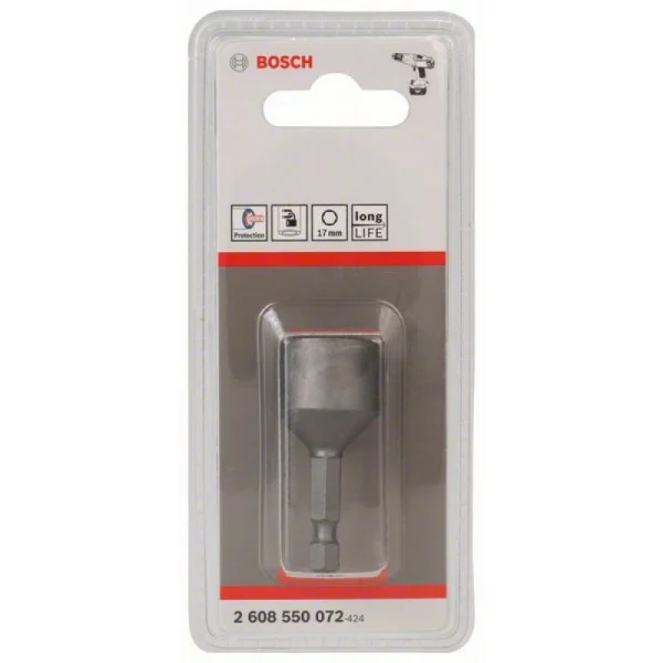 Торцовый ключ 50x17 мм, M 10 Bosch 2608550072 — изображение 2