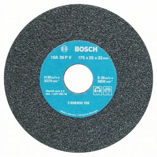 Шлифкруг для точила 175x32 мм, 36 Bosch 2608600109