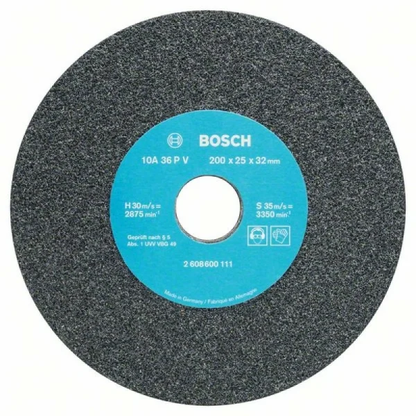 Шлифкруг для точила 200x32 мм, 36 Bosch 2608600111