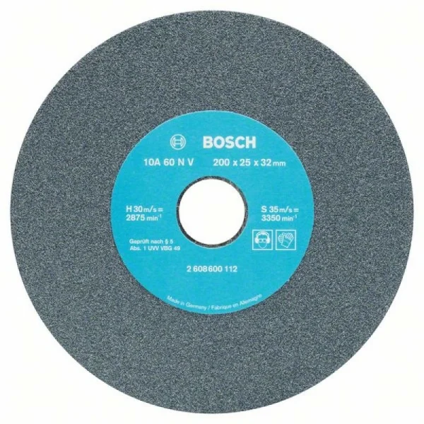 Шлифкруг для точила 200x32 мм, 60 Bosch 2608600112