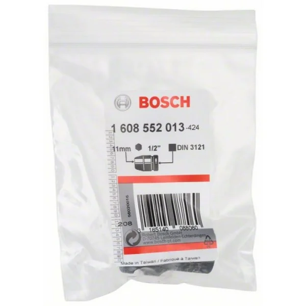 Торцевая головка 11 мм, 1/2 Bosch 1608552013 — изображение 2