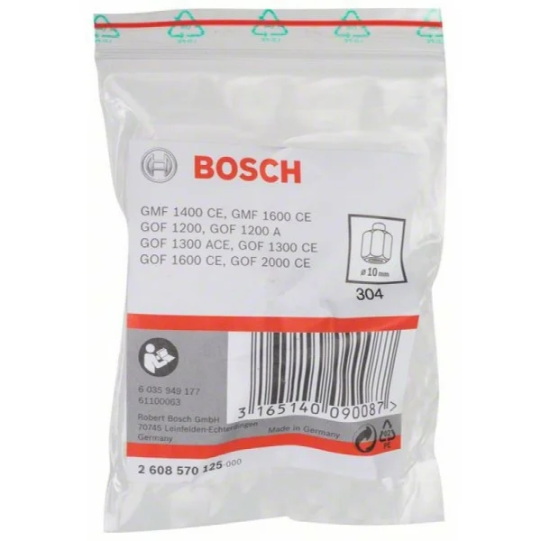Цанговый патрон 10 мм, 24 мм Bosch 2608570125 — изображение 2