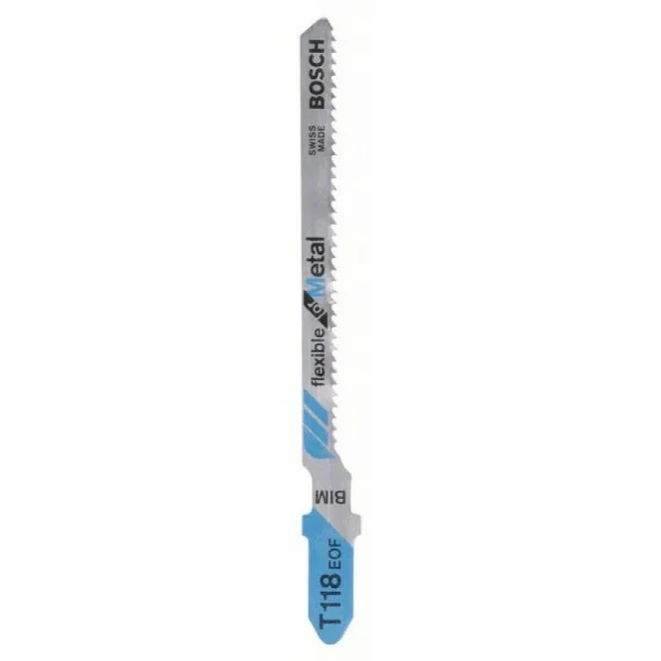 Пильное полотно T 118 EOF Flexible for Metal Bosch 2608634237