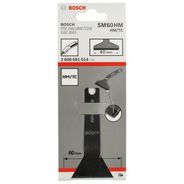 Нож-шабер SM 60 HM 60 мм Bosch 2608691014 — изображение 2