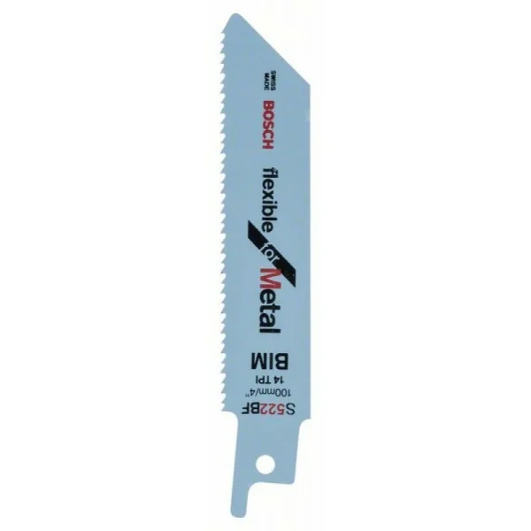 Пильное полотно S 522 BF Flexible for Metal Bosch 2608656011
