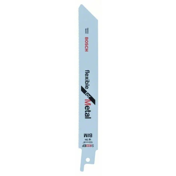Пильное полотно S 922 EF Flexible for Metal Bosch 2608656015