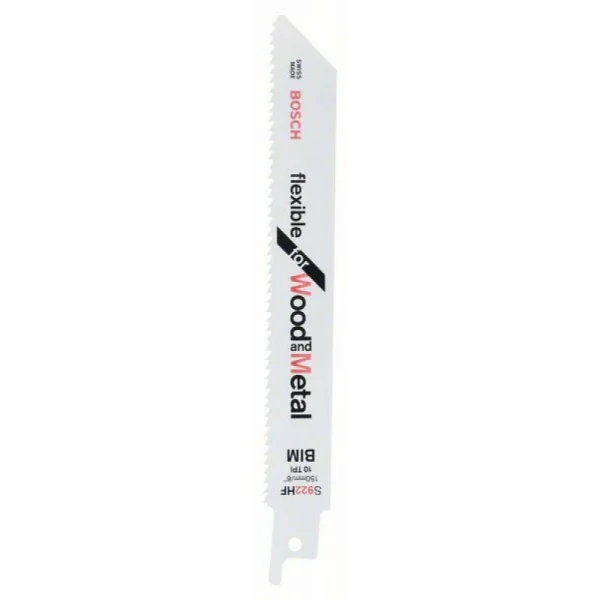 Пильное полотно S 922 HF Flexible for Wood and Metal Bosch 2608656016