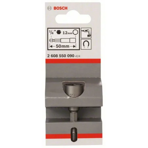 Торцовый ключ 50x12 мм, M 7 Bosch 2608550090 — изображение 2