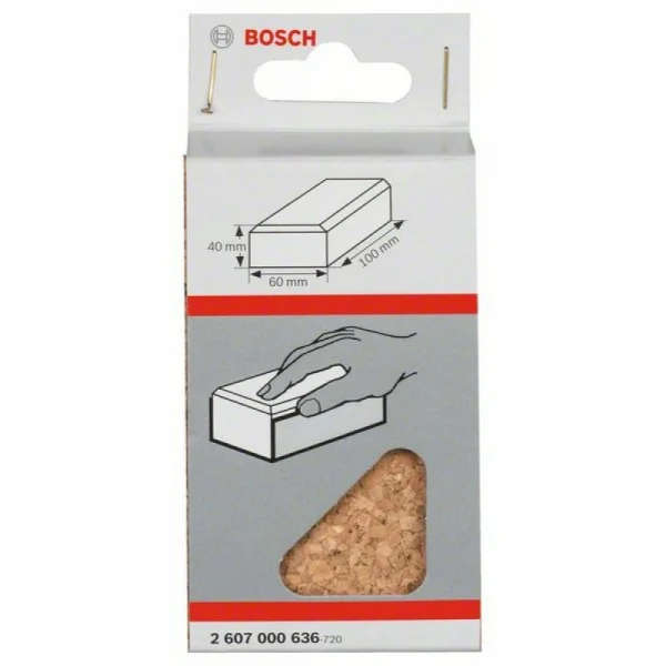 Шлифколодка 60x100 мм Bosch 2607000636 — изображение 2