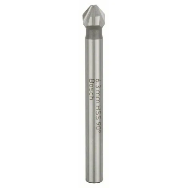 Конусный зенкер 6,3, M 3, 45 мм, 5 мм Bosch 2608597504