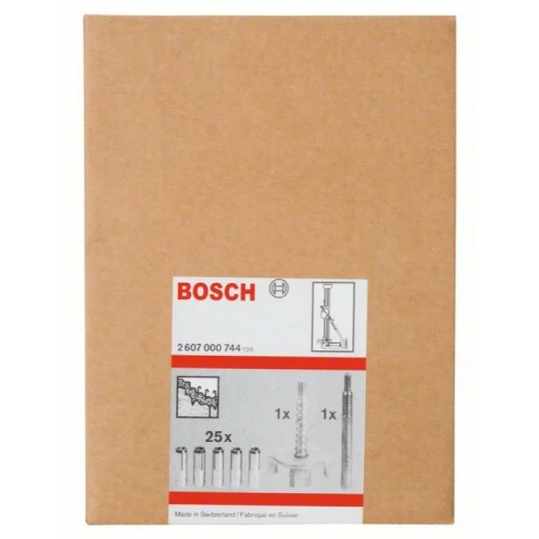 Набор из 27 шт. для крепления в бетоне 15 мм Bosch 2607000744 — изображение 2