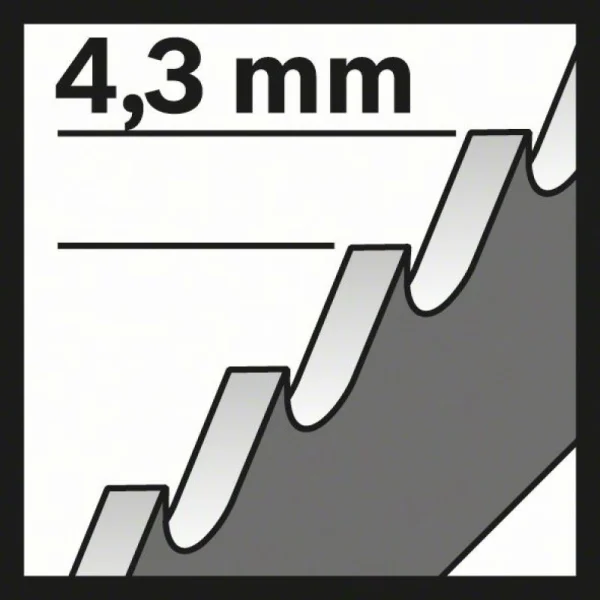 Пильное полотно T 341 HM Special for Fiber and Plaster Bosch 2608633176 — изображение 3