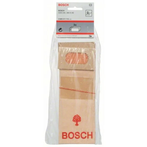 Мешок матерчатый (3 шт.) для GSS 230 Bosch 2605411113 — изображение 2
