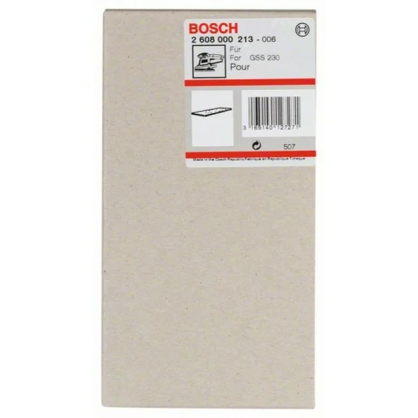 Шлифпластина 185x93 мм Bosch 2608000213 — изображение 2